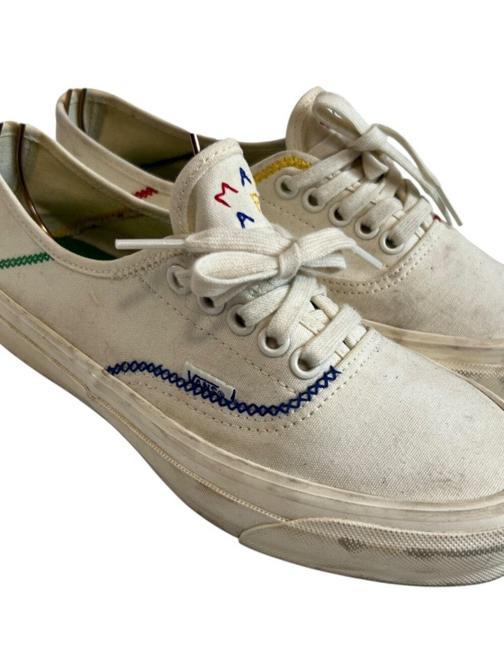Vans Madhappy x OG Style 43 LX 'Marshmallow' shoes canvas womens 8 sneakers